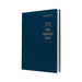 Table Bookings 2024 Diary - 2 pages to a day (Lunch & Dinner), Size A4 Blue / A4 (297 x 210mm)