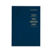 Table Bookings 2024 Diary - 2 pages to a day (Lunch & Dinner), Size A4 Blue / A4 (297 x 210mm)