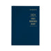 Table Bookings 2024 Diary - 2 pages to a day (Lunch & Dinner), Size A4 Blue / A4 (297 x 210mm)