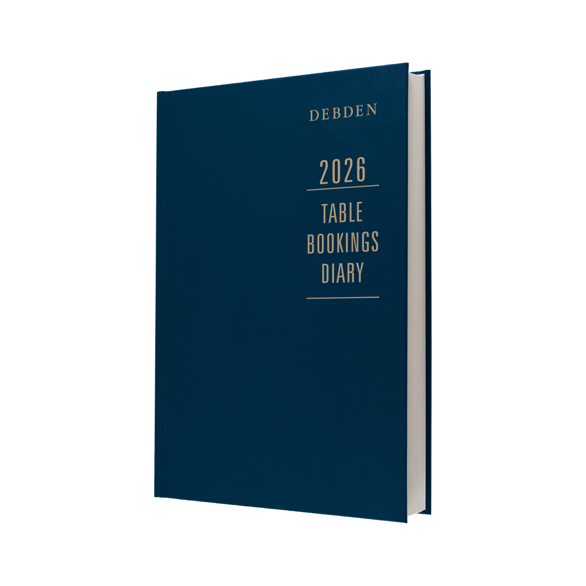 Restaurant /Table Bookings Diary  Calendar Year 2026 Diary/Planner, 2 pages to a day, A4 Hard Cover