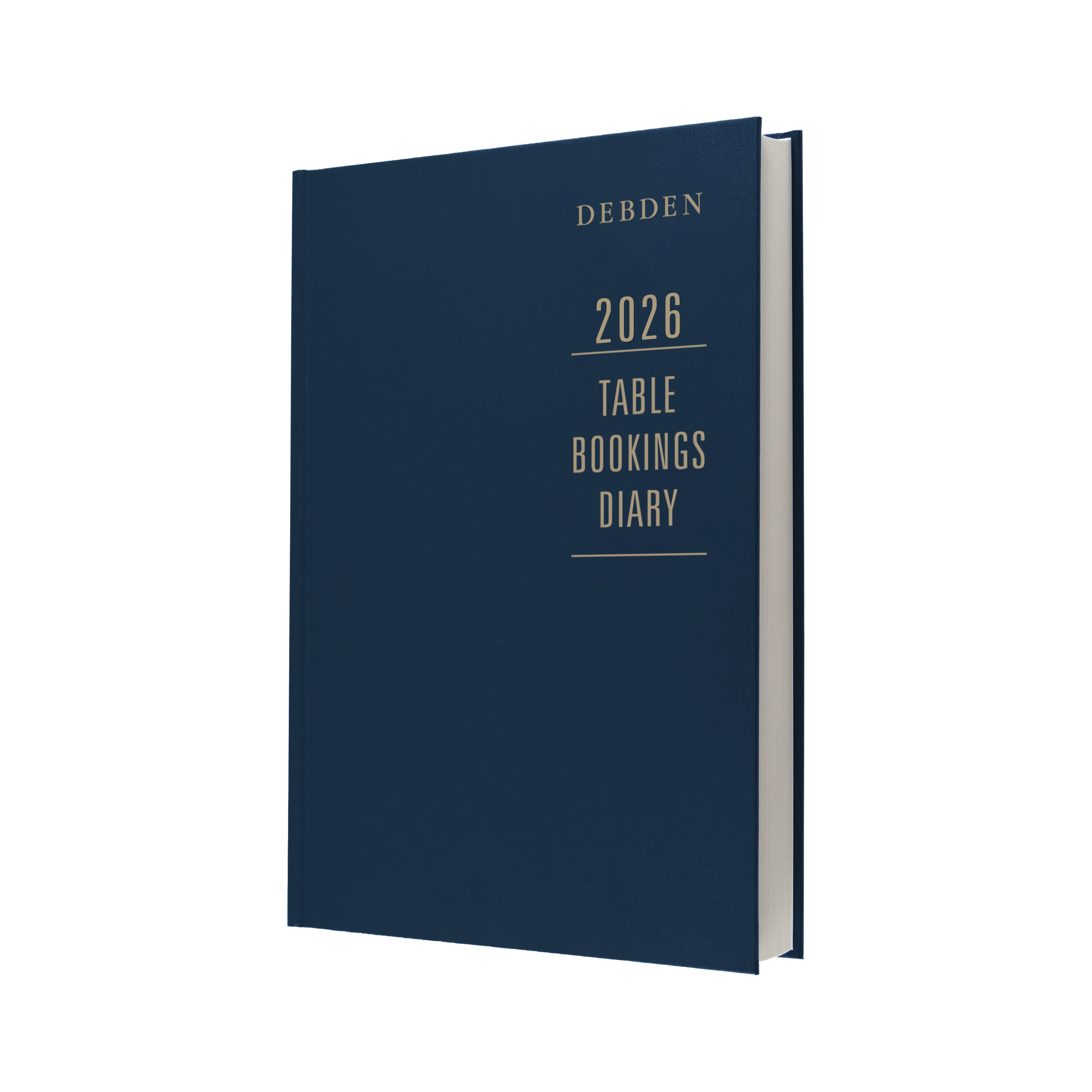 Restaurant /Table Bookings Diary  Calendar Year 2026 Diary/Planner, 2 pages to a day, A4 Hard Cover