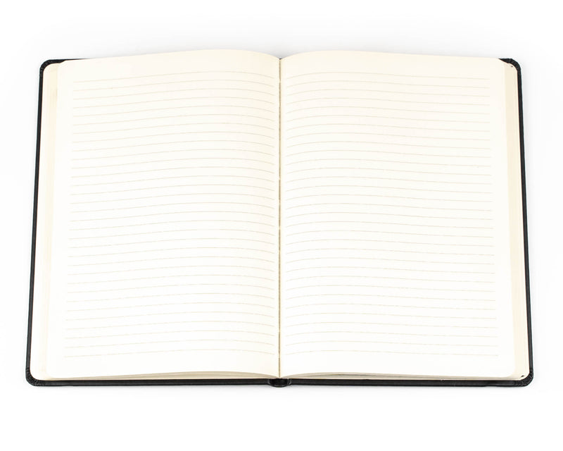 Collins Abstract Botanical - A5 Notebook (Recycled) - Navy