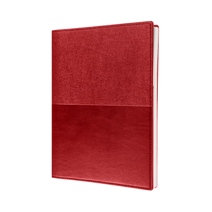 Collins Vanessa - A5 Ruled Notebook - Red