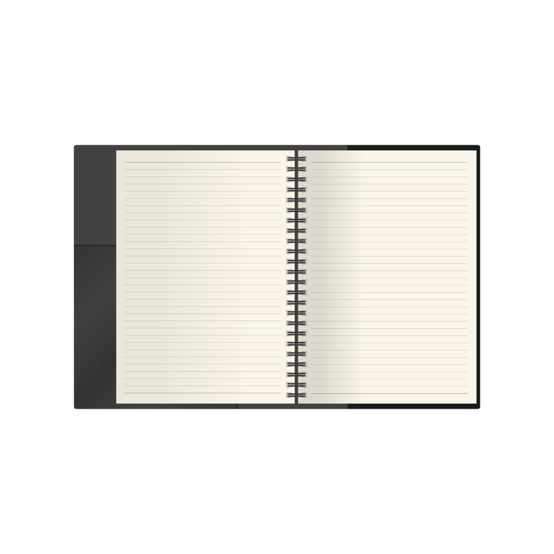 Collins Vanessa - A5 Ruled Notebook - Rose Gold
