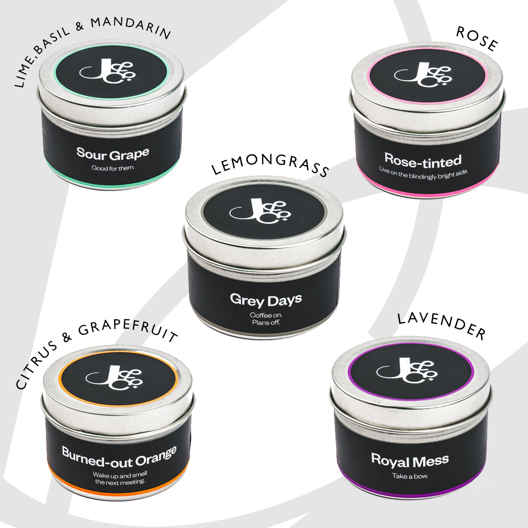 Vibe Scented Candle 80g - Lemongrass