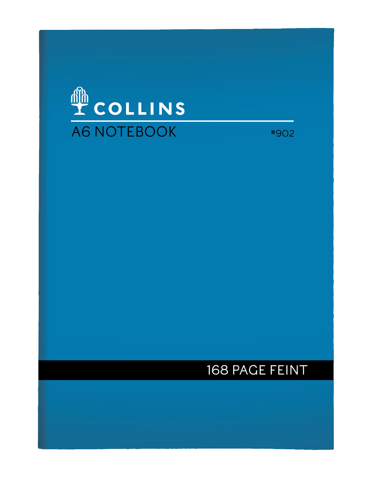 Collins Soft Cover Feint Notebook - 168 Pages, Size A6