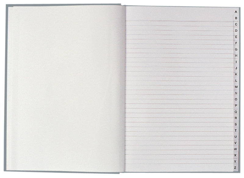 Collins Soft Cover A-Z Notebook - 120 Page, Size Quarto