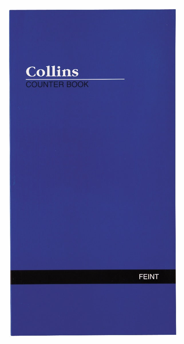 Collins Soft Cover Feint Counter Book, Size A4