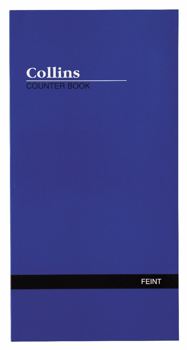 Collins Soft Cover Feint Counter Book, Size A4