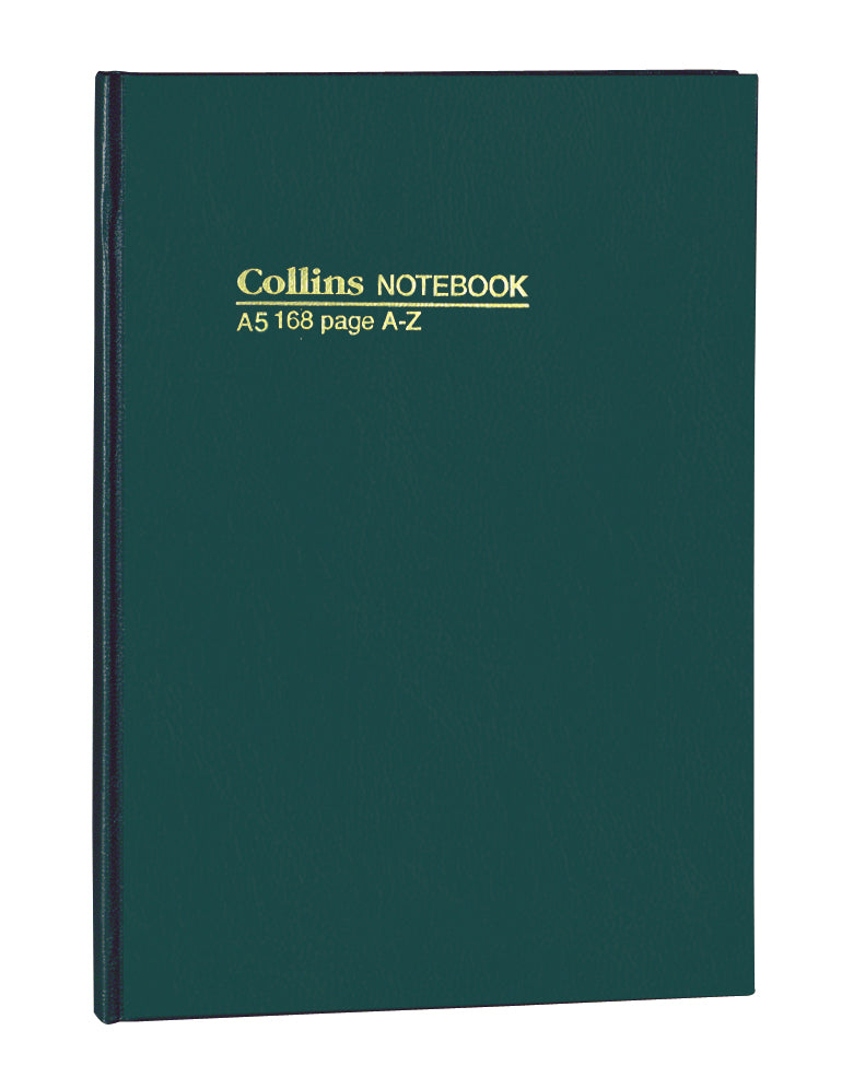 Notepad Collins Collins Case And Sewn A-Z Notebook - 168 Pages, Size A5 — Collins Debden