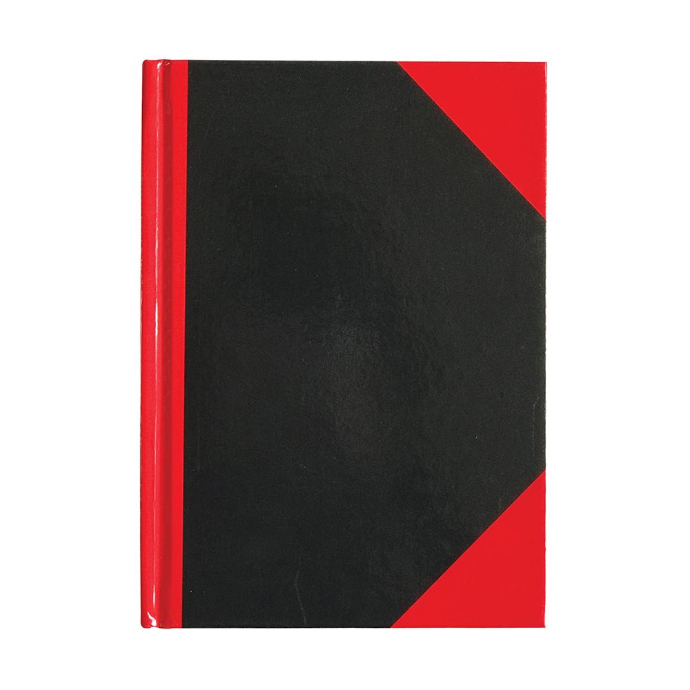 Red & Black Hardcover Notebook - Medium - Collins Debden