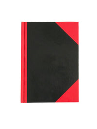 Collins Red & Black Hardcover Notebook