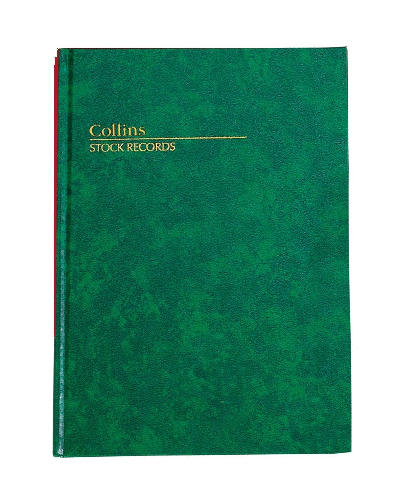 Collins Stock Record Bok - Size A4