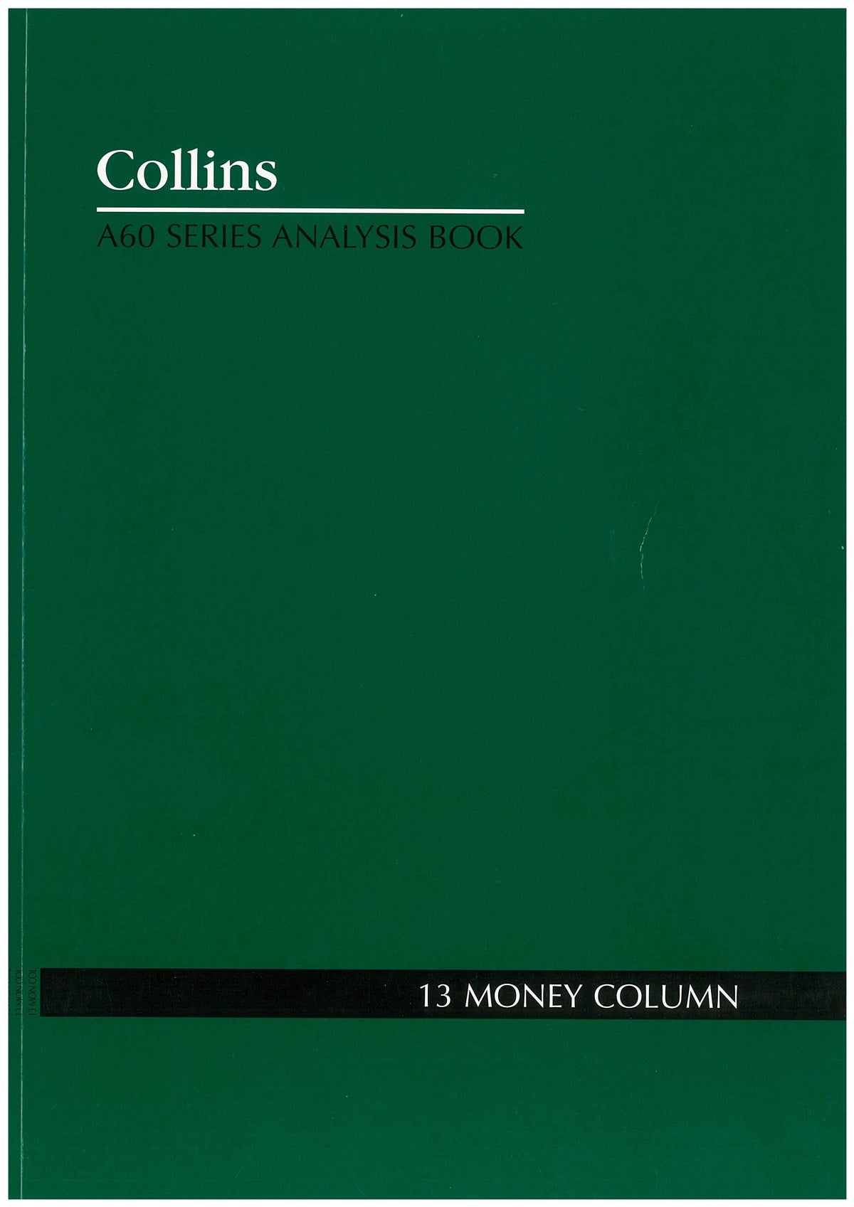 Analysis Book Series 'A60' 13 Money Column - Collins Debden