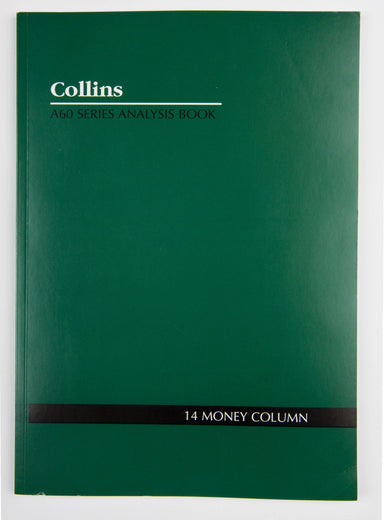Analysis Book Series 'A60' 14 Money Column - Collins Debden