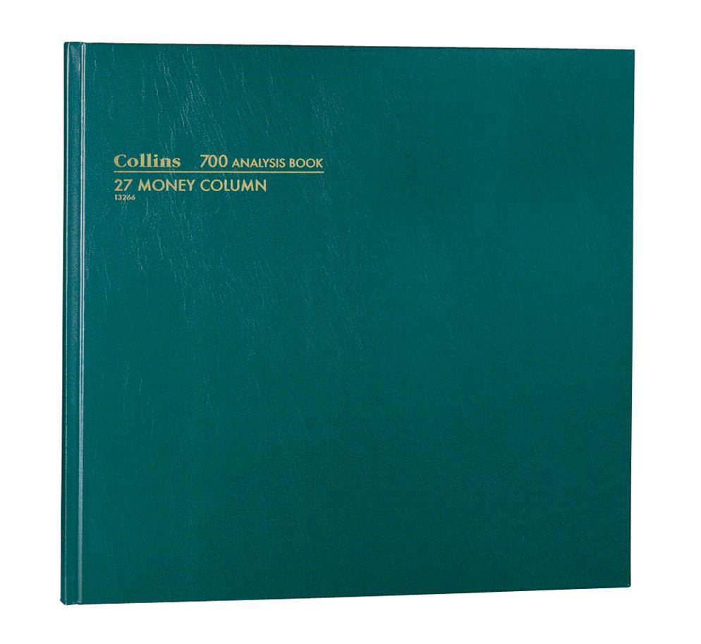 Analysis Book '700' Series 27 Money Column - Collins Debden