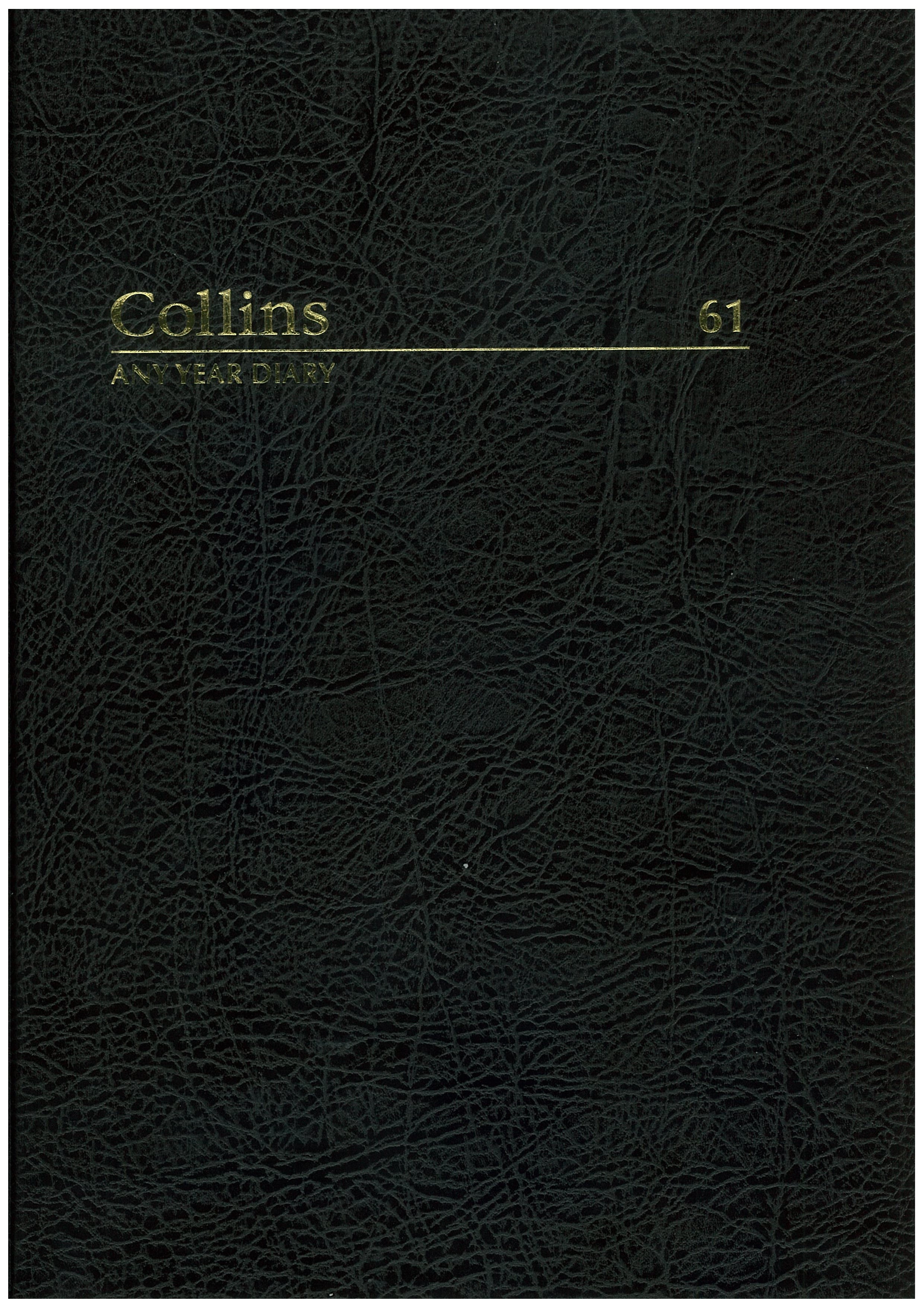 Any Year Diary A4 3 Days to a Page #61 - Collins Debden