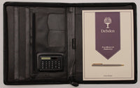 A4 Zippered Executive Portfolio (Leather) Default Title