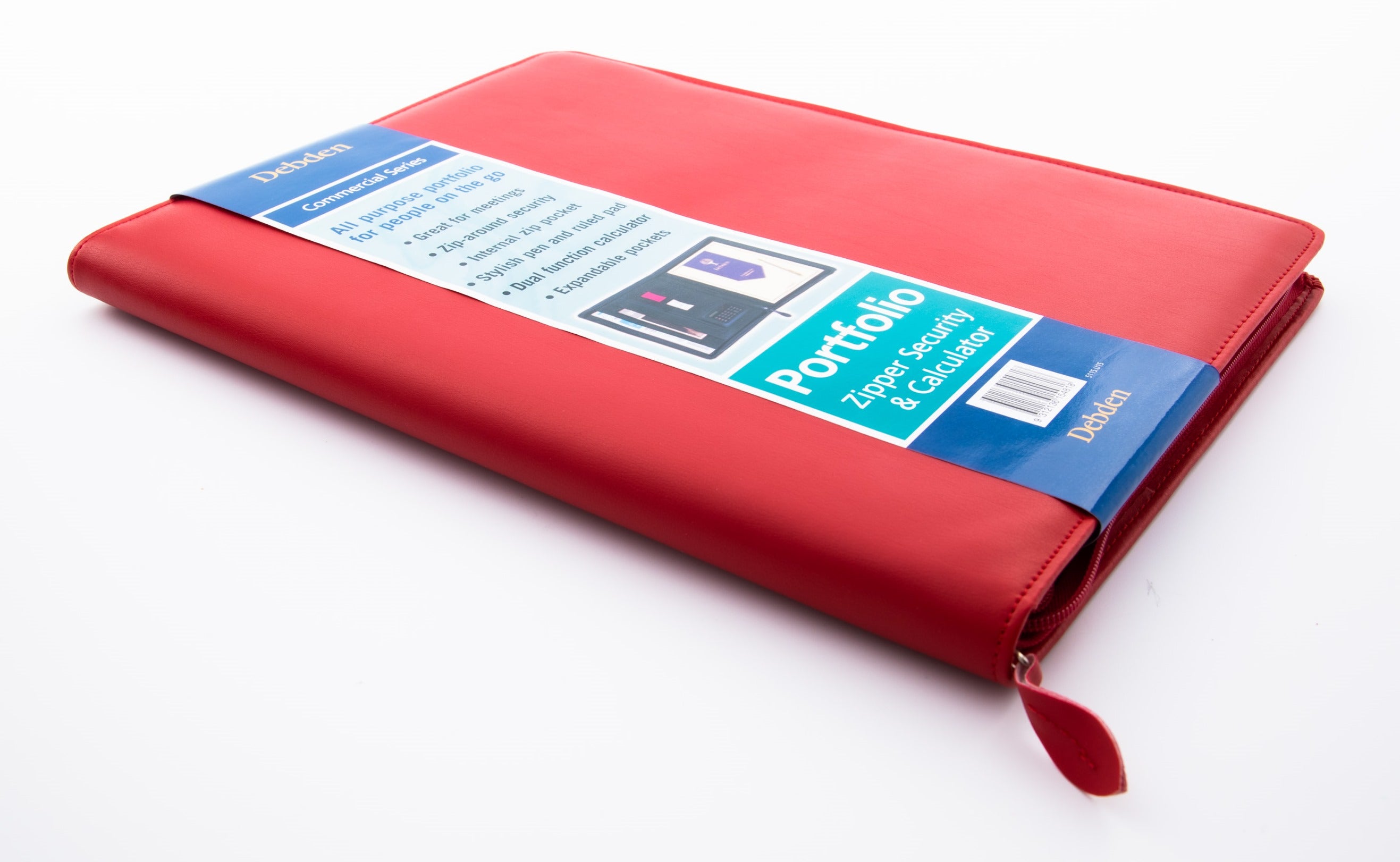 Notepad Collins Collins Zippered Executive Portfolio with Notepad, Size A4 — Collins Debden