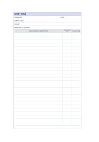 Collins Compendium Refill - Writing Pad
