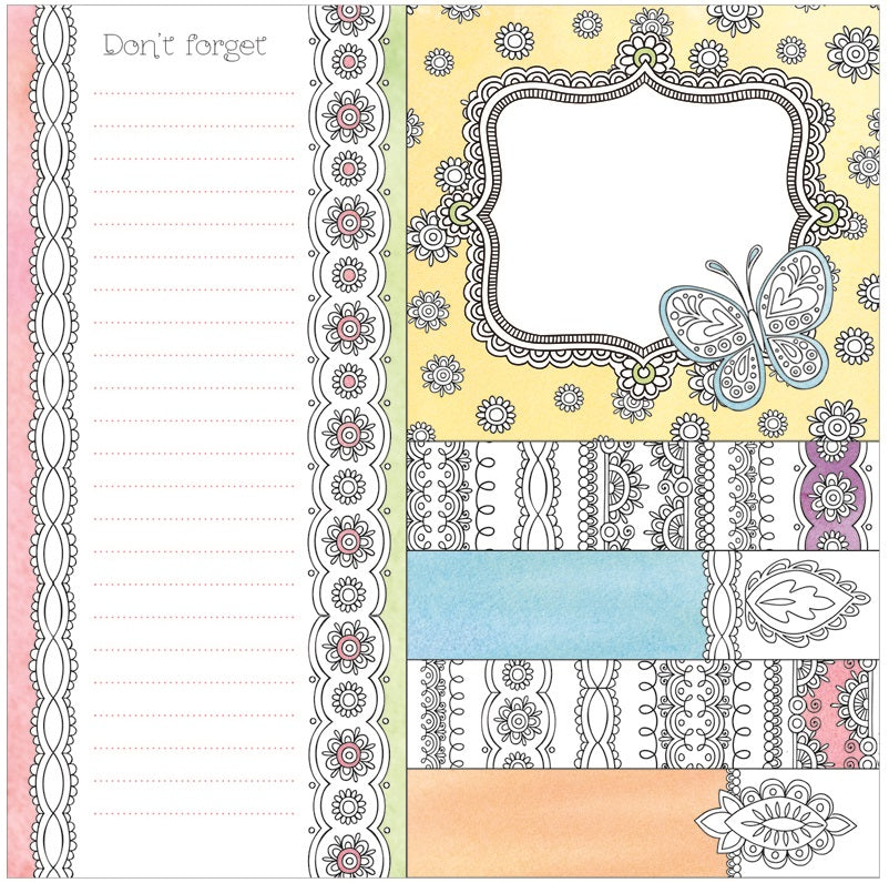 Colour Your Days Sticky notes - Collins Debden