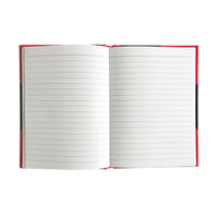 Red & Black Hardcover Notebook - 128 x 180mm Default Title