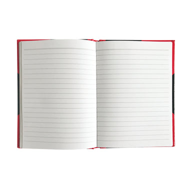 Red & Black Hardcover Notebook - 128 x 180mm Default Title