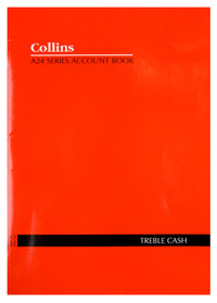 Account Book Series 'A24' 3 Money Column (Treble Cash) Default Title