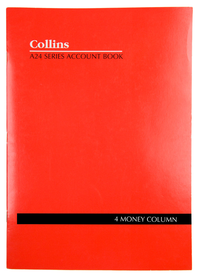 Account Book Series 'A24' 4 Money Column Default Title