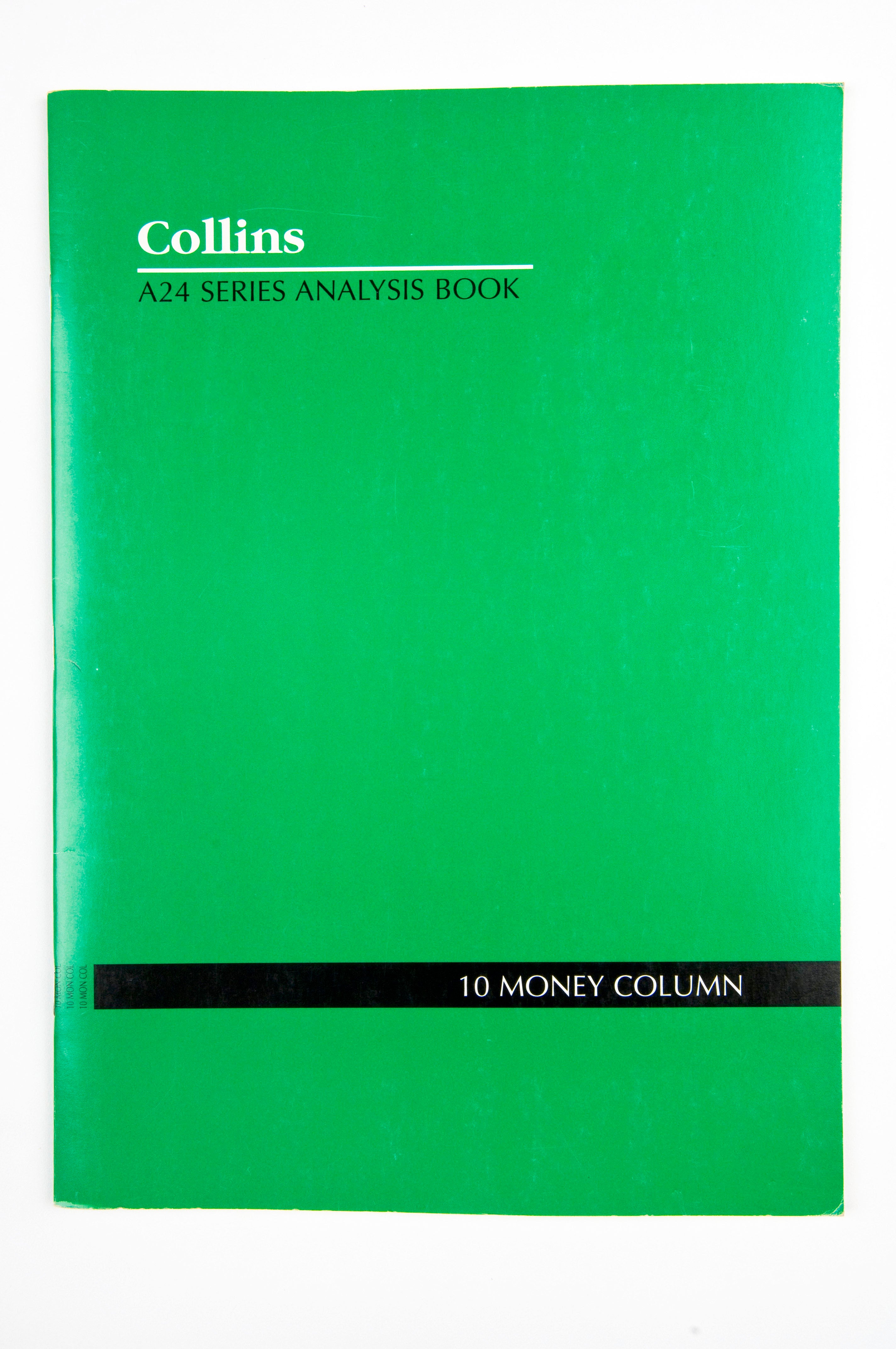 Collins Column Collins Analysis Book Series A24 - 10 Money Column — Collins Debden
