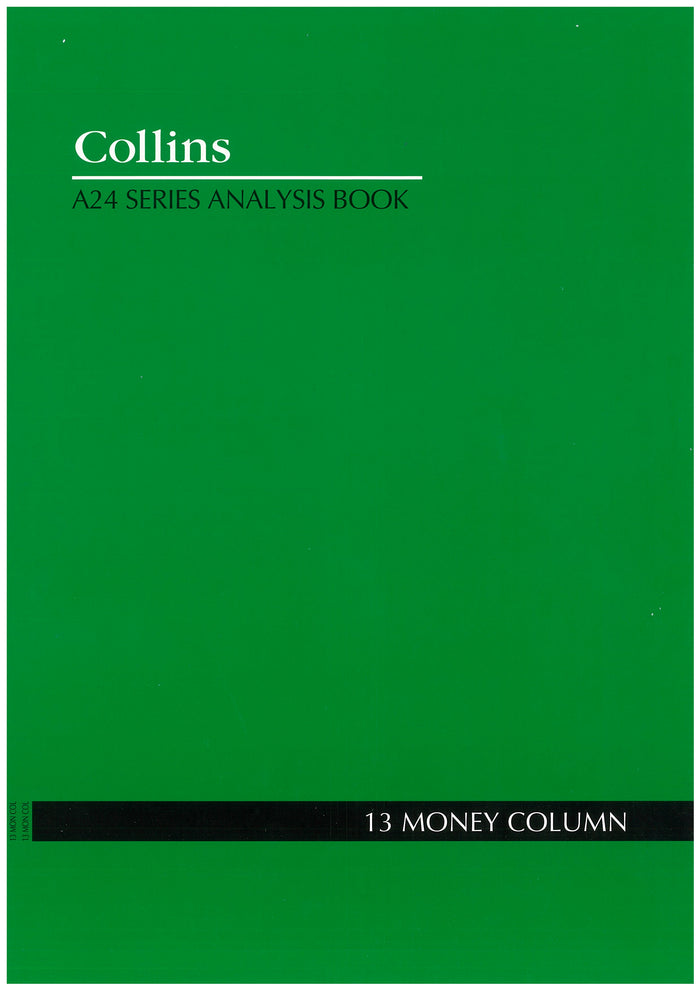 Analysis Book Series ''A24"13 Money Column Default Title
