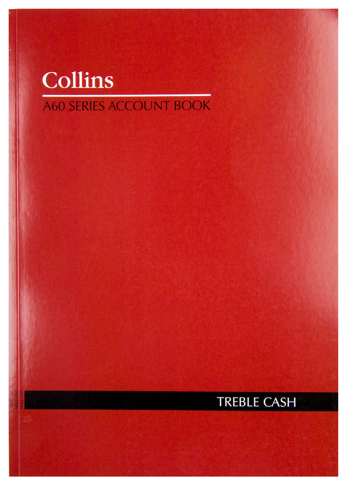 Account Book 'A60' Series 3 Money Column (Treble Cash) Default Title