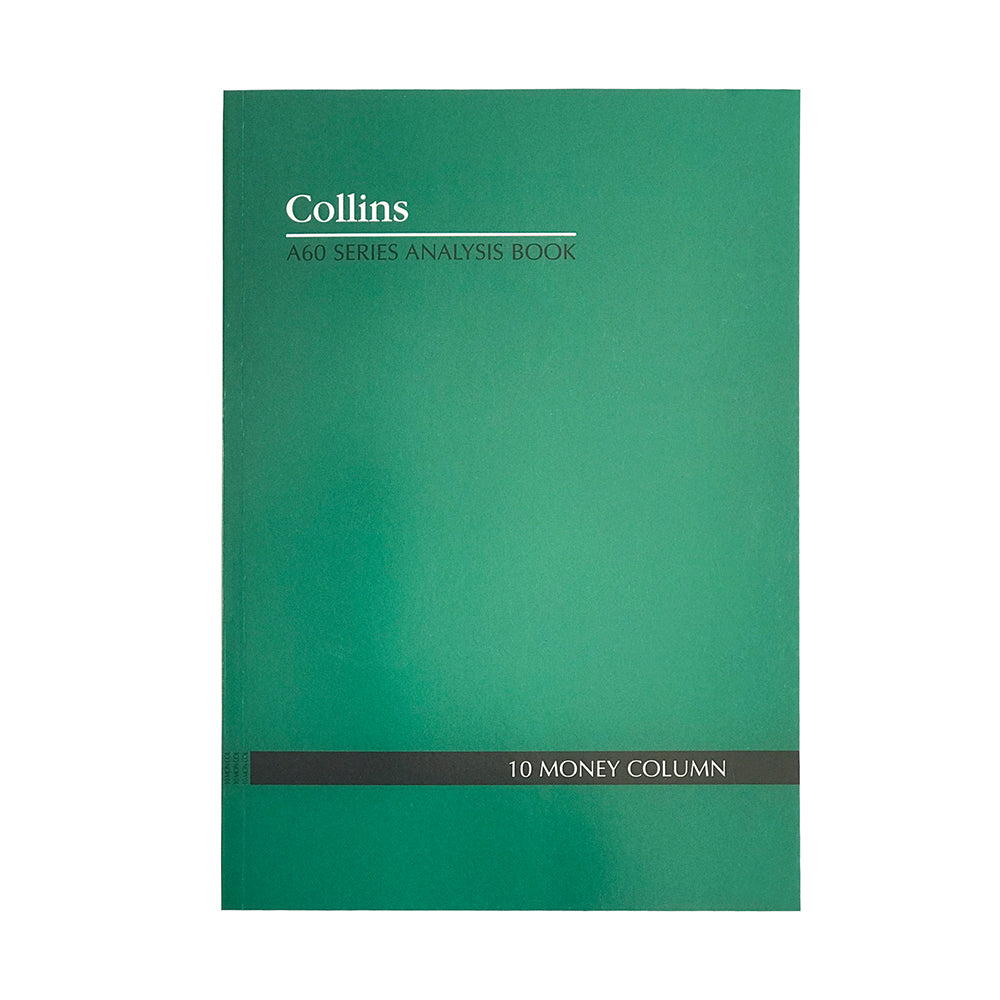 Collins Analysis Book Series A60 - 10 Money Column — Collins Debden