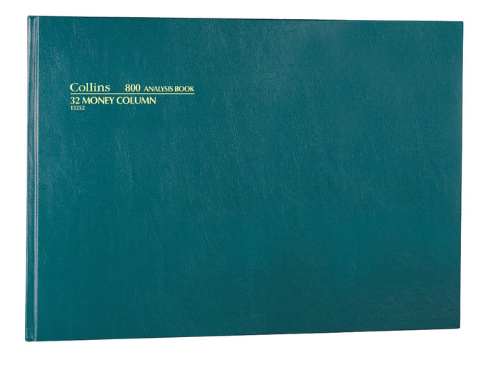 Analysis Book '800' Series 32 Money Column Default Title
