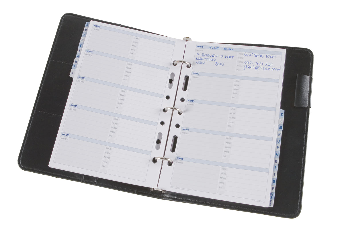 Telephone Address and Business Card Binder  Personal Default Title