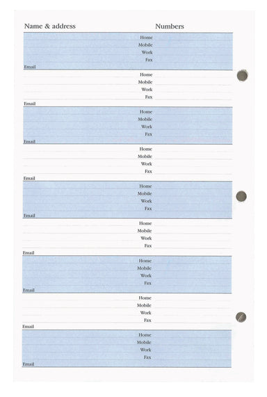 Collins Ipad Folio Refill Ring Bound 6 Ring 214X140Mm Pages Default Title
