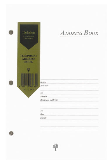 Collins Ipad Folio Refill Ring Bound 6 Ring 214X140Mm Pages Default Title