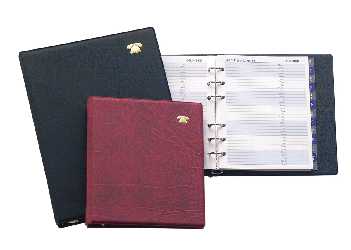 Ring Bound 152x120mm Telephone/Address Default Title