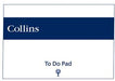 Collins Compendium To Do Refills Default Title