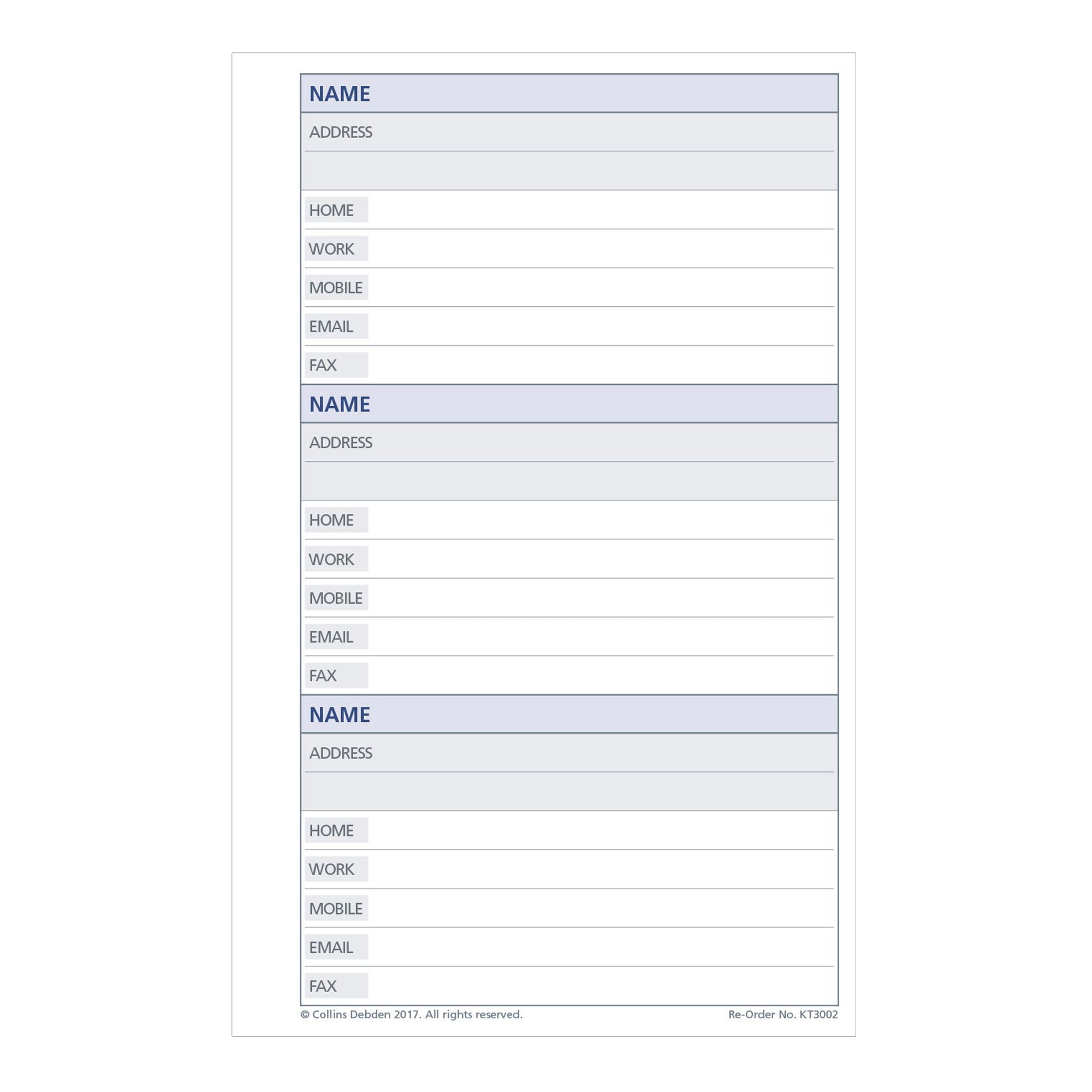 DayPlanner - Pocket Size Telephone / Address Default Title