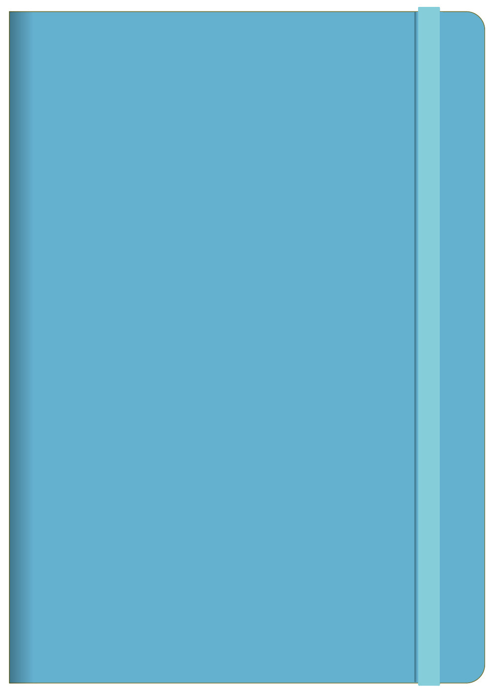 Collins Legacy-Notebooks-A5 Blue