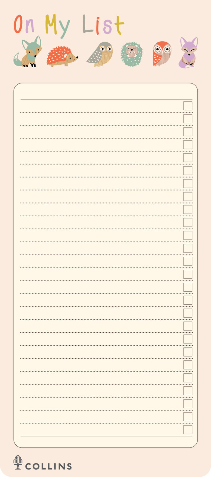 Woodland - Magnetic To Do List Default Title