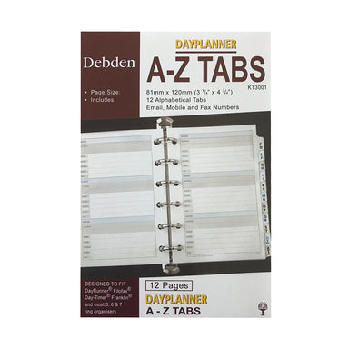 DayPlanner - Pocket Size A - Z Tabs Default Title