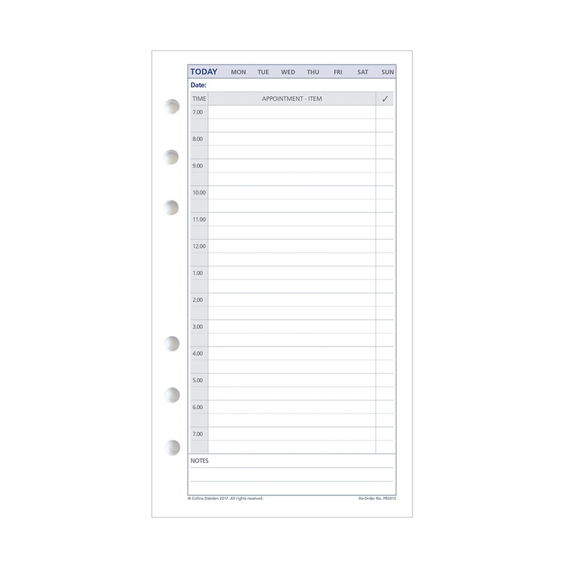 DayPlanner - Personal Size Daily Non-Dated Default Title