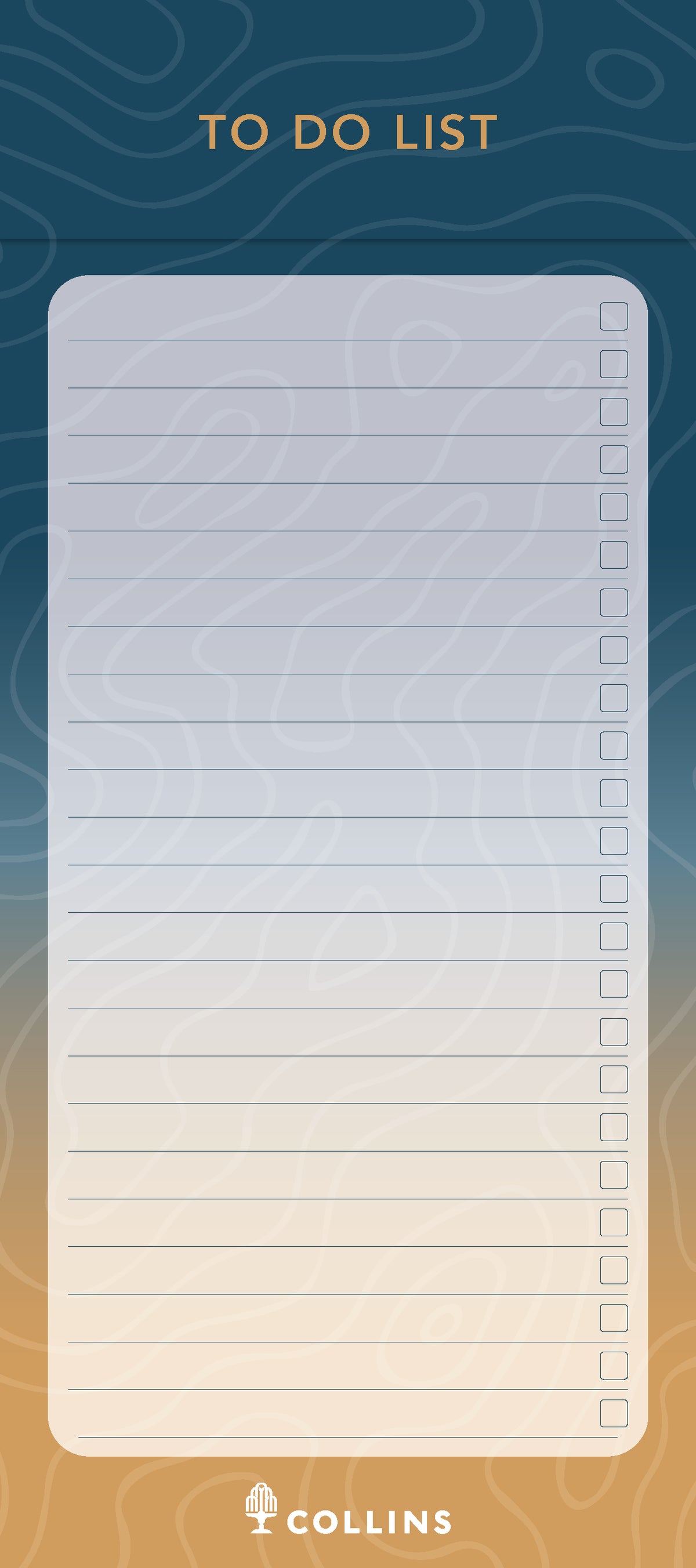 Collins Aura Slim To Do List Default Title