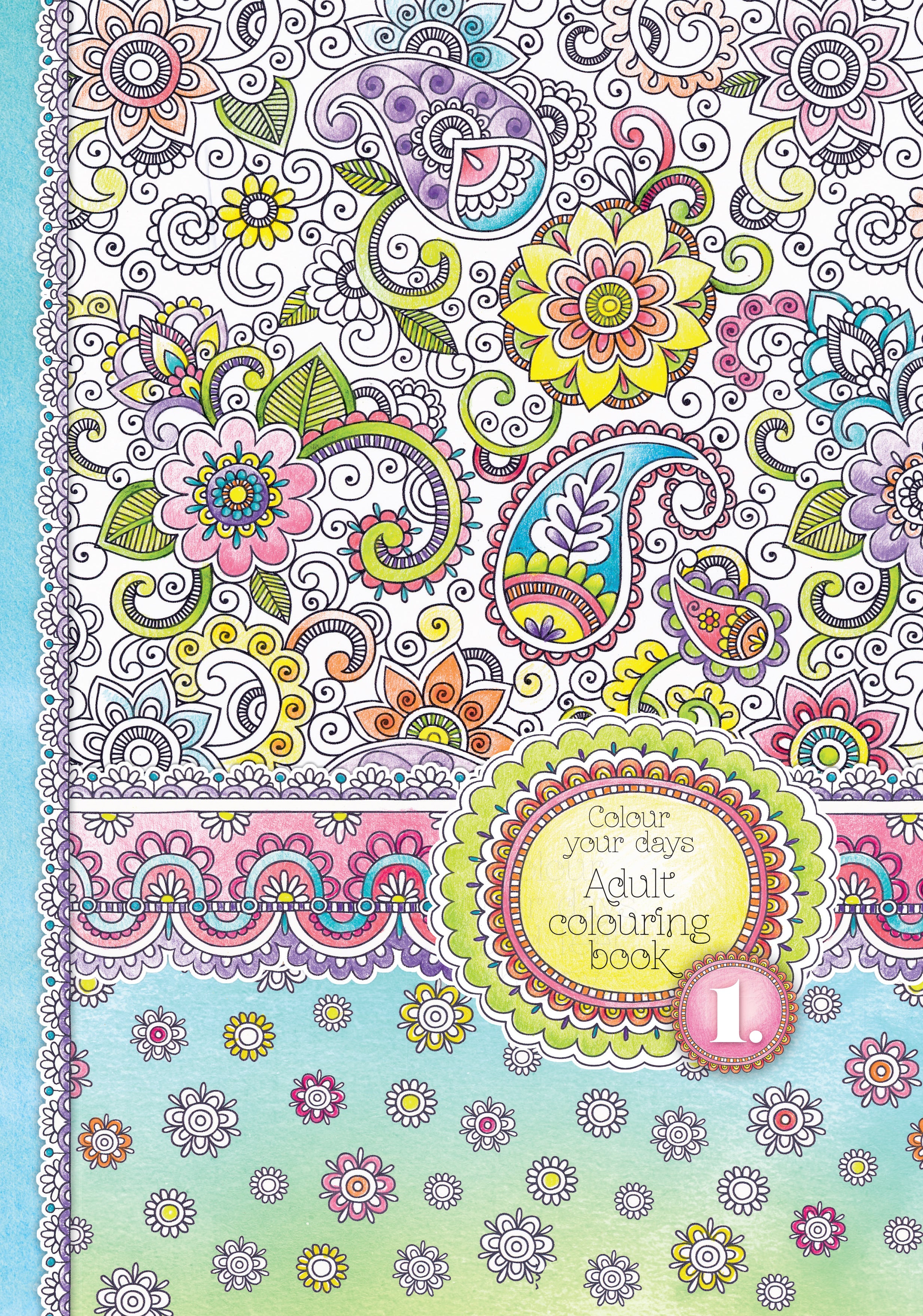 Colour Your Days Colouring Books Paisley