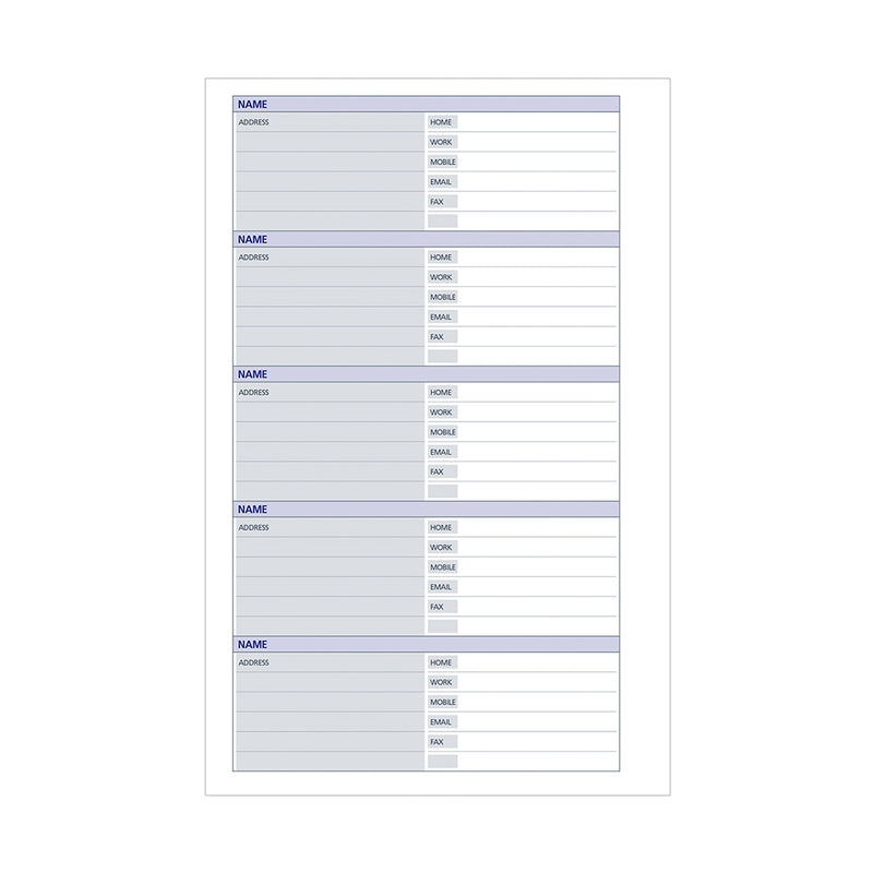 DayPlanner - Desk Size A - Z Tabs Default Title