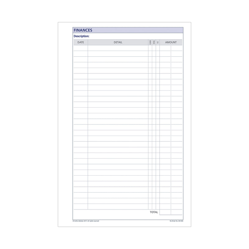 DayPlanner - Desk Size Finances Default Title