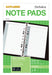 DayPlanner - Desk Size Note Pad (2 Pack) Default Title