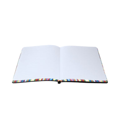 Edge Rainbow - Ruled Notebook -A5 Black